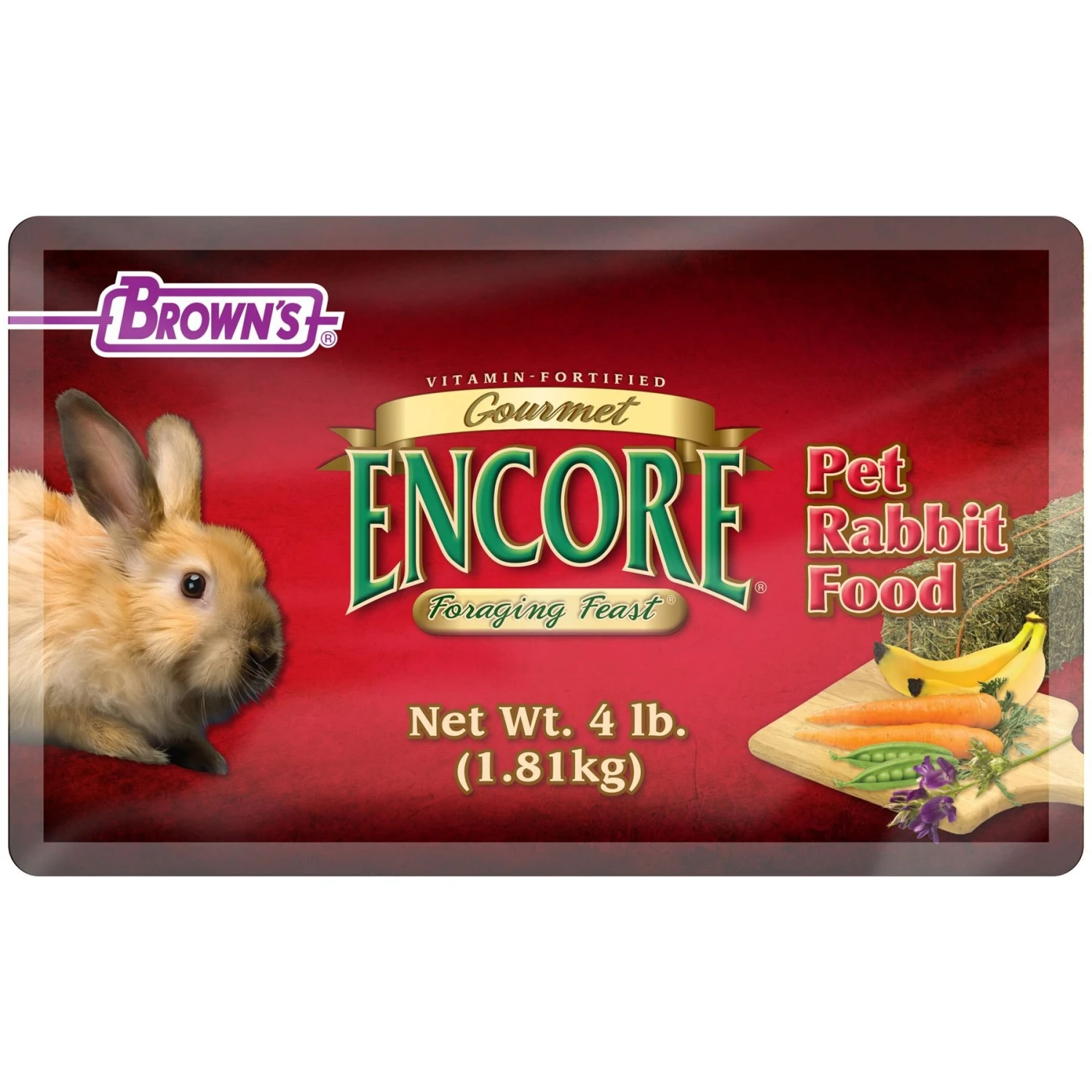 Brown's Encore Gourmet Foraging Feast Pet Rabbit Food 3 Brown's Encore Gourmet Foraging Feast Pet Rabbit Food - Image 3
