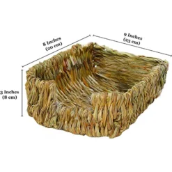 SunGrow Hay Feeder & Cage Food Dispenser Rabbit & Guinea Pig Grass Bed -MiniMates Shop 179566 PT7. AC SS1800 V1677537426