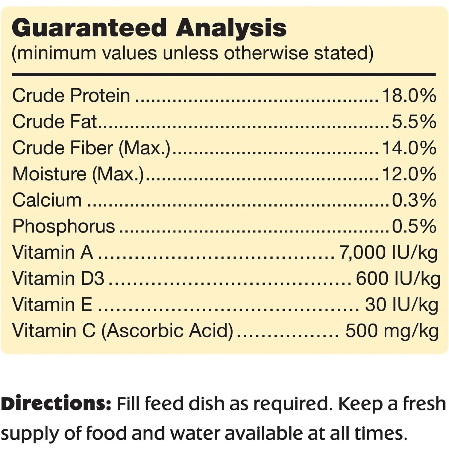 ECOTRITION Essential Blend Guinea Pig Food 5 ECOTRITION Essential Blend Guinea Pig Food - Image 5