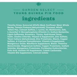 Oxbow Garden Select Young Guinea Pig Food -MiniMates Shop 181082 PT3. AC SS1800 V1661823620