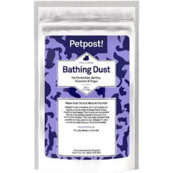 Petpost Small Animal Bathing Dust