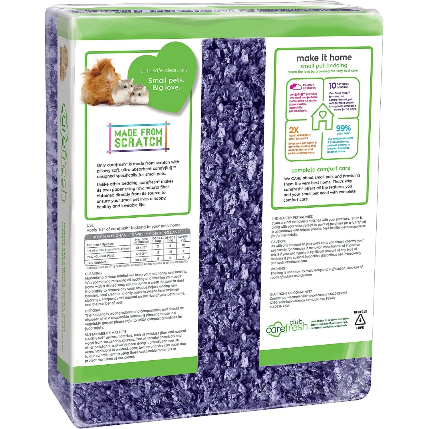 Carefresh Colorful Creations Small Animal Bedding 2 Carefresh Colorful Creations Small Animal Bedding - Image 2