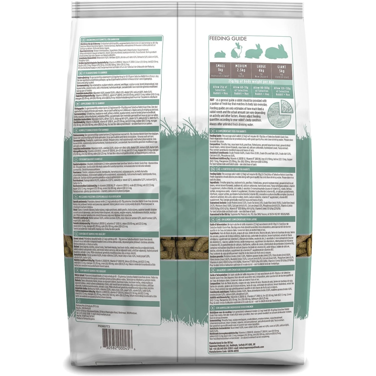 Science Selective Naturals Grain-Free Rabbit Food 2 Science Selective Naturals Grain-Free Rabbit Food - Image 2