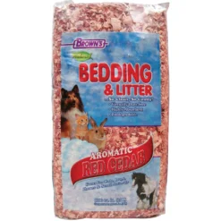 Brown's Natural Aromatic Red Cedar Pet Bedding & Litter