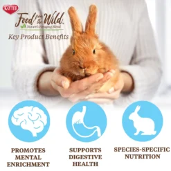 Kaytee Food From The Wild Rabbit Food, 4-lb Bag -MiniMates Shop 199223 PT5. AC SS1800 V1591018416