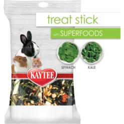Kaytee Treat Stick With Superfoods Spinach & Kale Flavor Small Animal Treats, 5.5-oz Bag 10 Kaytee Treat Stick With Superfoods Spinach & Kale Flavor Small Animal Treats, 5.5-oz Bag -MiniMates Shop 199233 PT3. AC SS1800 V1585746373
