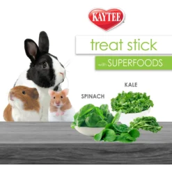 Kaytee Treat Stick With Superfoods Spinach & Kale Flavor Small Animal Treats, 5.5-oz Bag 13 Kaytee Treat Stick With Superfoods Spinach & Kale Flavor Small Animal Treats, 5.5-oz Bag -MiniMates Shop 199233 PT6. AC SS1800 V1585746377