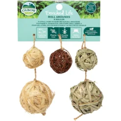 Oxbow Enriched Life Roll Arounds Small Animal Chew Toy