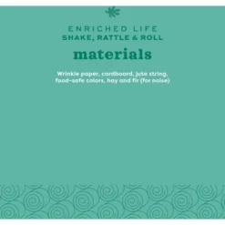 Oxbow Enriched Life Shake, Rattle & Roll Small Animal Chew Toy -MiniMates Shop 200185 PT6. AC SS1800 V1661822881