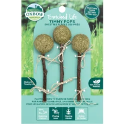 Oxbow Enriched Life Timmy Pops Small Animal Chew Toy, 3 Count