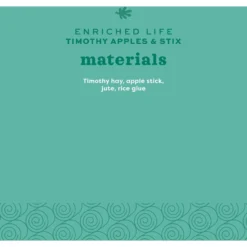 Oxbow Enriched Life Timothy Apples & Stix Small Animal Chew Toy 15 Oxbow Enriched Life Timothy Apples & Stix Small Animal Chew Toy -MiniMates Shop 200189 PT6. AC SS1800 V1661822819