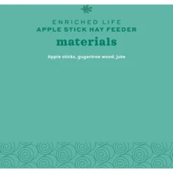 Oxbow Apple Stick Hay Small Animal Feeder -MiniMates Shop 200199 PT7. AC SS1800 V1661822930