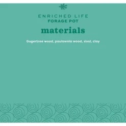 Oxbow Enriched Life Forage Pot Small Animal Chew Toy -MiniMates Shop 200206 PT6. AC SS1800 V1661822933