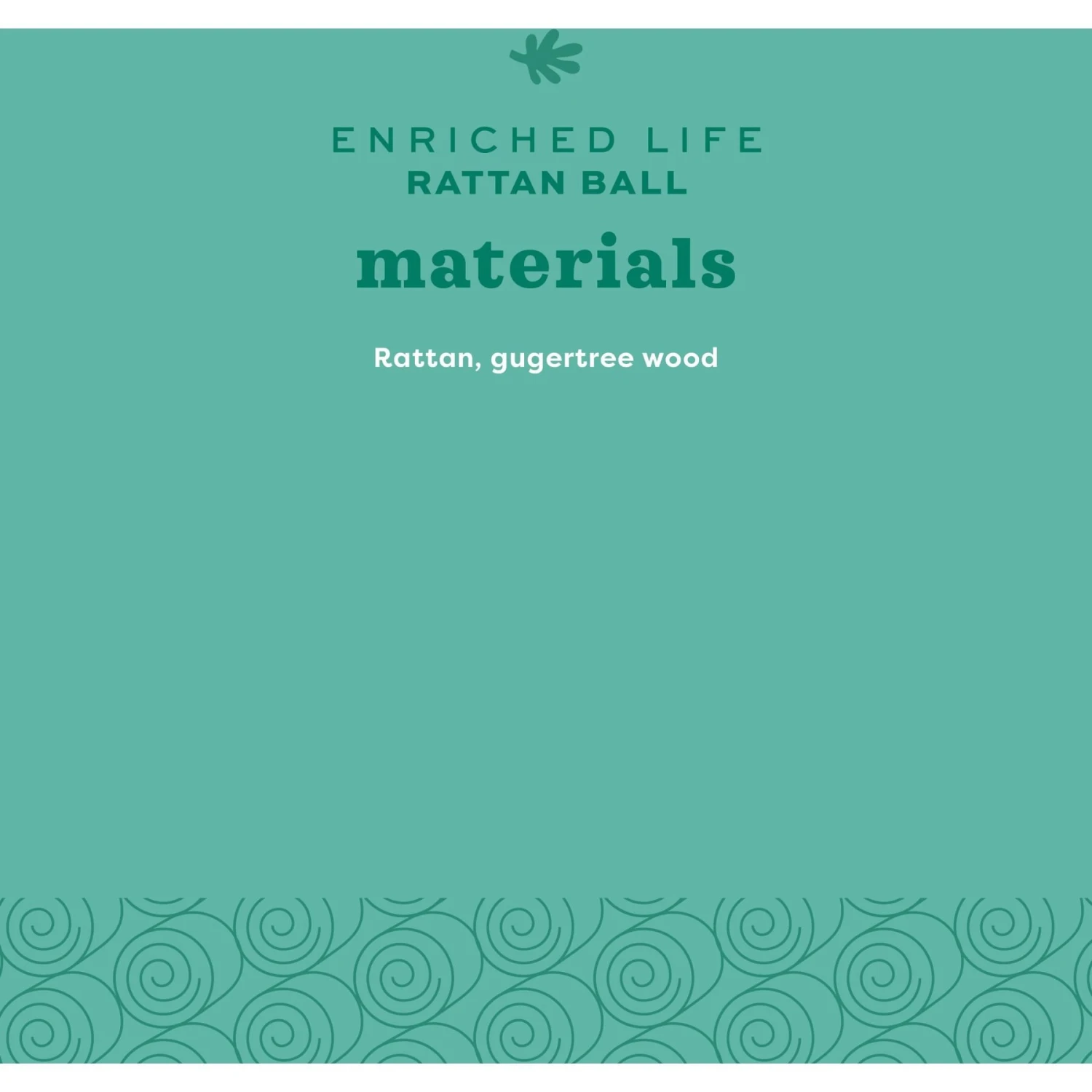 Oxbow Enriched Life Rattan Ball Small Animal Toy 7 Oxbow Enriched Life Rattan Ball Small Animal Toy - Image 7