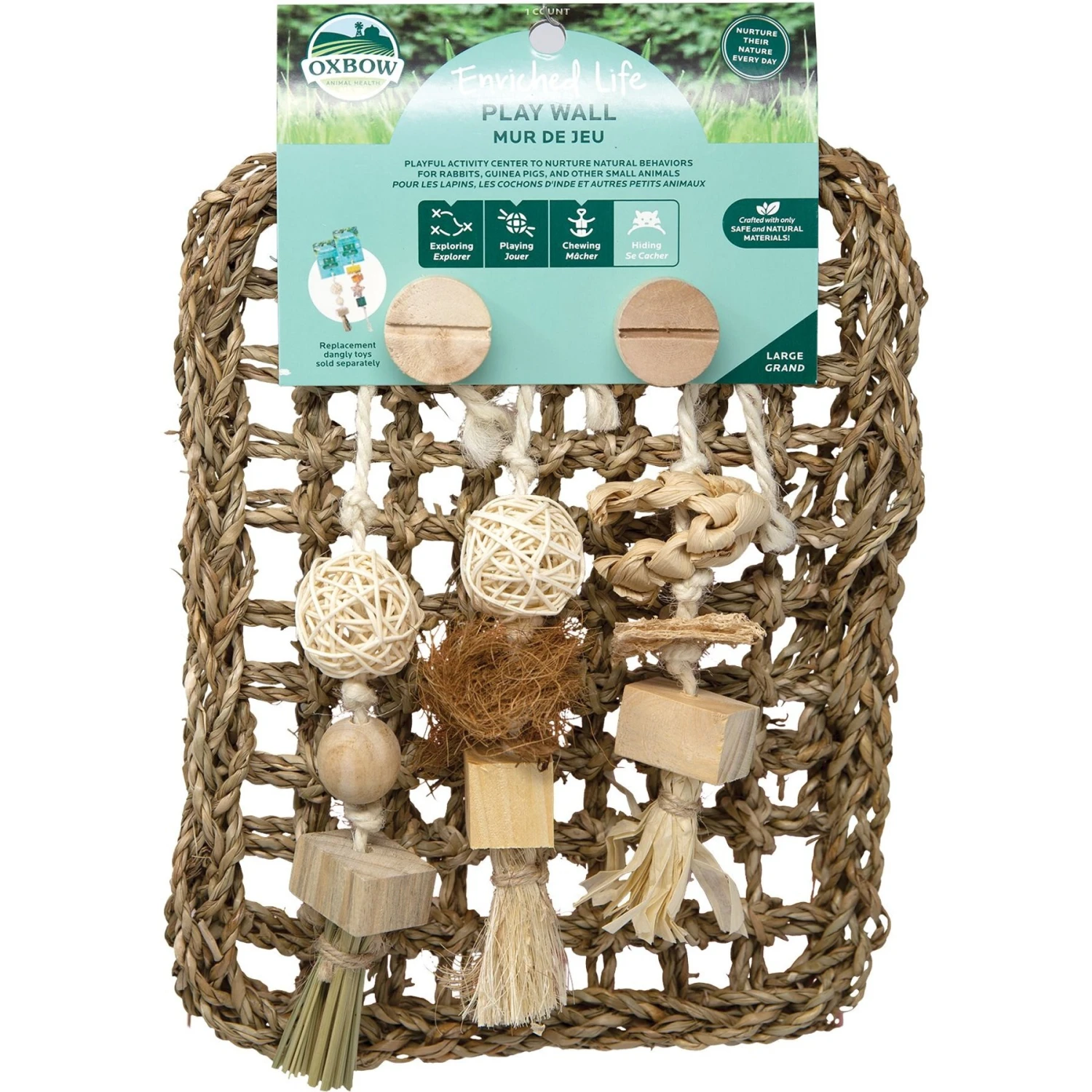 Oxbow Enriched Life Play Wall Small Animal Toy 1 Oxbow Enriched Life Play Wall Small Animal Toy