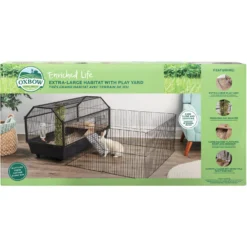 Oxbow Enriched Life Small Animal Cage With Play Yard