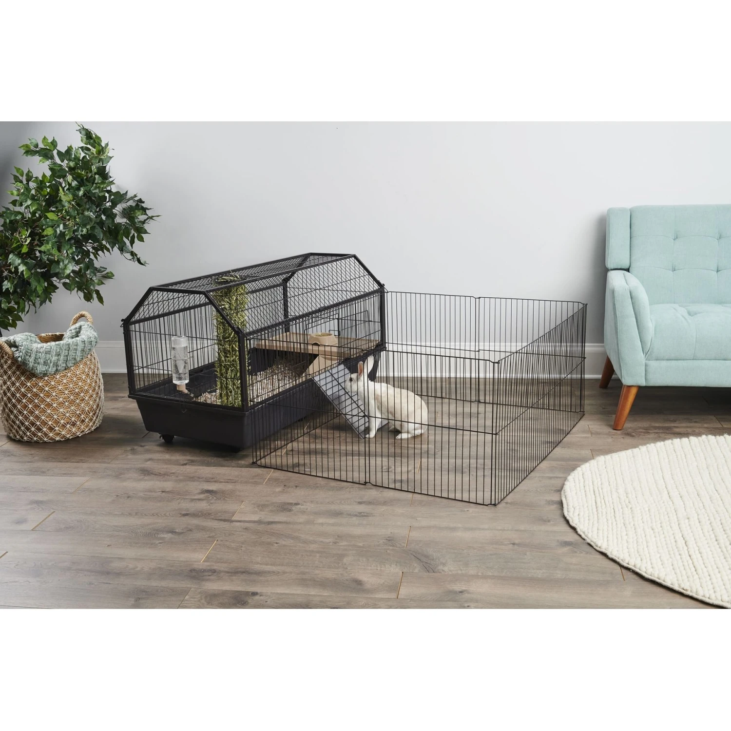 Oxbow Enriched Life Small Animal Cage With Play Yard 6 Oxbow Enriched Life Small Animal Cage With Play Yard - Image 6