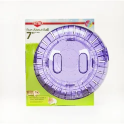 Kaytee Run-About 7" Small Pet Exercise Ball, Dazzle -MiniMates Shop 201170 PT2. AC SS1800 V1576607574