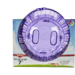 Kaytee Run-About 7" Small Pet Exercise Ball, Dazzle -MiniMates Shop 201170 PT3. AC SS1800 V1576607578