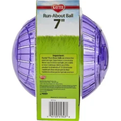 Kaytee Run-About 7" Small Pet Exercise Ball, Dazzle -MiniMates Shop 201170 PT4. AC SS1800 V1576607576