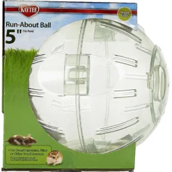 Kaytee Mini Run-About 5" Mouse & Hamster Exercise Ball, Moon Glow -MiniMates Shop 201172 PT2. AC SS1800 V1576607580