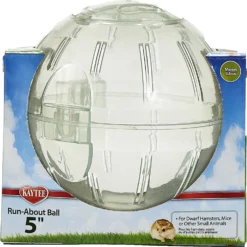 Kaytee Mini Run-About 5" Mouse & Hamster Exercise Ball, Moon Glow -MiniMates Shop 201172 PT3. AC SS1800 V1576607579