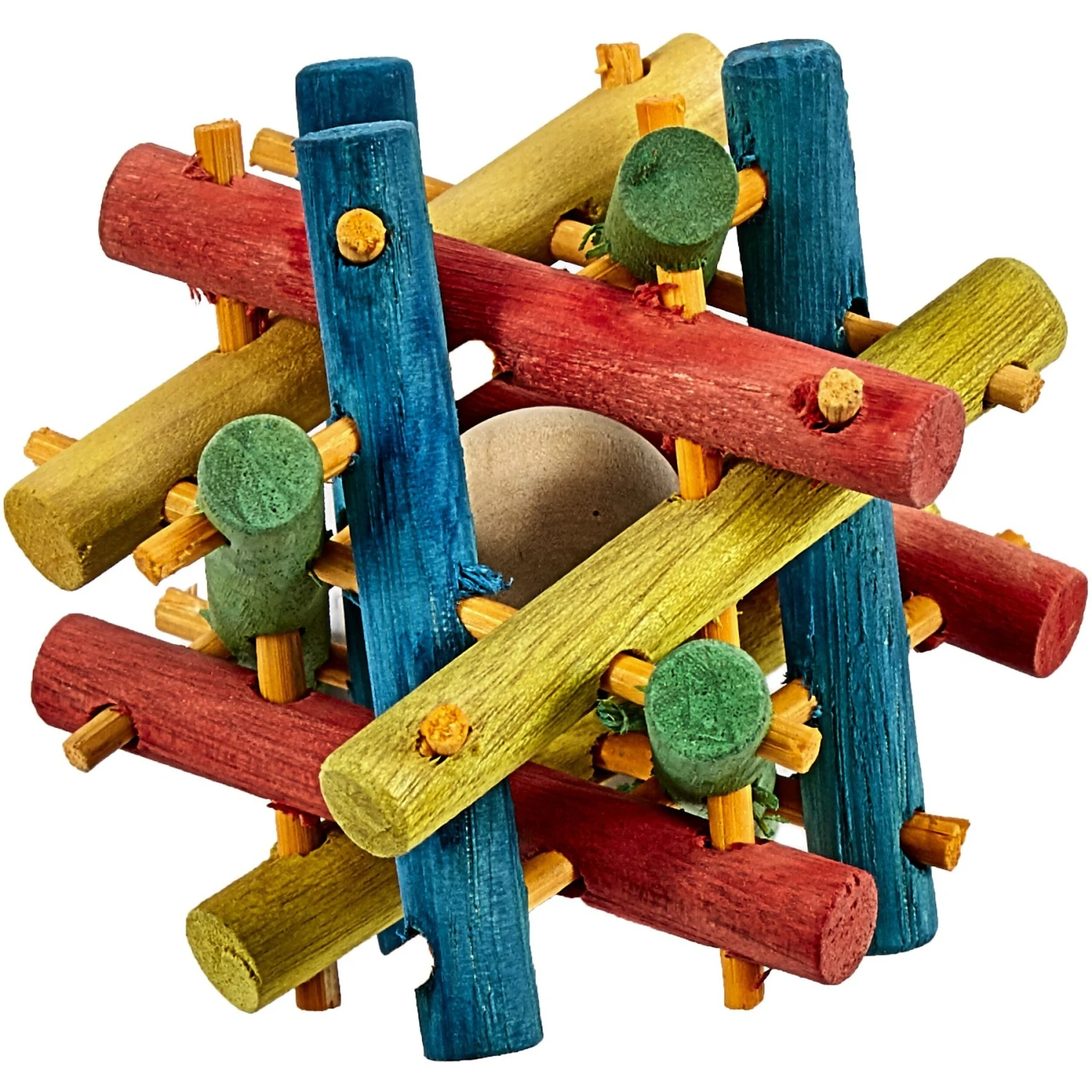 Kaytee Knot Nibbler Small Pet Toy, Mini 2 Kaytee Knot Nibbler Small Pet Toy, Mini - Image 2