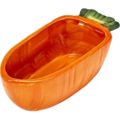 Kaytee Vege-T-Bowl Carrot Small Pet Bowl, 22-oz