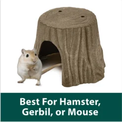 Kaytee Natural Tree Trunk Small Animal Hideout -MiniMates Shop 201214 PT3. AC SS1800 V1667948433