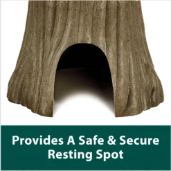 Kaytee Natural Tree Trunk Small Animal Hideout -MiniMates Shop 201214 PT5. AC SS1800 V1667947582