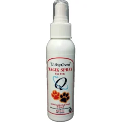 Mr. Groom OxyGreen Magik Anti-Bacterial & Anti-Fungal Spray For Dogs, Cats & Small Pets, 4-oz Bottle