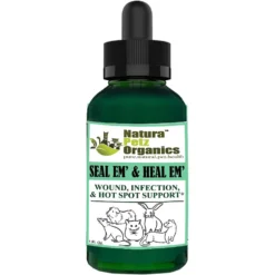 Natura Petz Organics Seal Em & Heal Em Tincture Bird & Small Animal Supplement, 1-oz Bottle