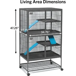 MidWest Ferret Nation Deluxe Ferret Cage -MiniMates Shop 213032 PT2. AC SS1800 V1575302023