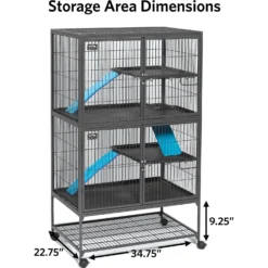 MidWest Ferret Nation Deluxe Ferret Cage -MiniMates Shop 213032 PT3. AC SS1800 V1575302026