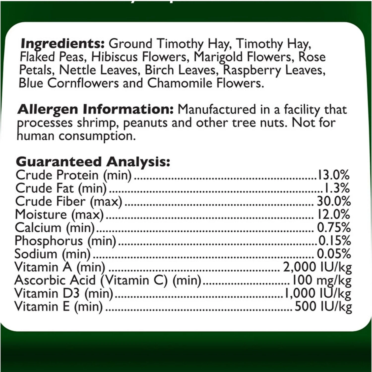 Brown's Tropical Carnival Natural Behaviors Grain-Free Daily Diet Rabbit Food, 4-lb Bag 5 Brown's Tropical Carnival Natural Behaviors Grain-Free Daily Diet Rabbit Food, 4-lb Bag - Image 5