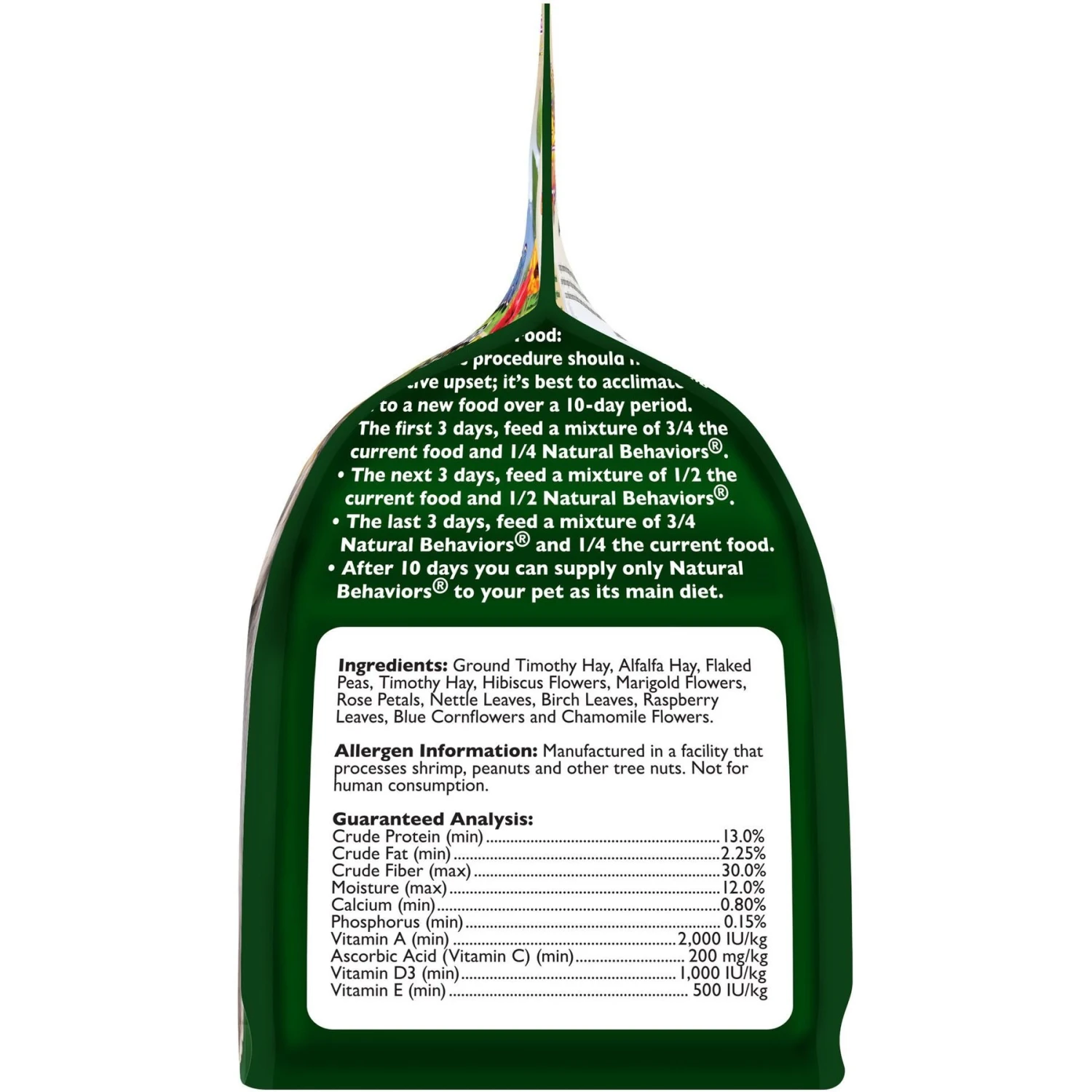 Brown's Tropical Carnival Natural Behaviors Grain-Free Daily Diet Guinea Pig Food, 4-lb Bag 4 Brown's Tropical Carnival Natural Behaviors Grain-Free Daily Diet Guinea Pig Food, 4-lb Bag - Image 4