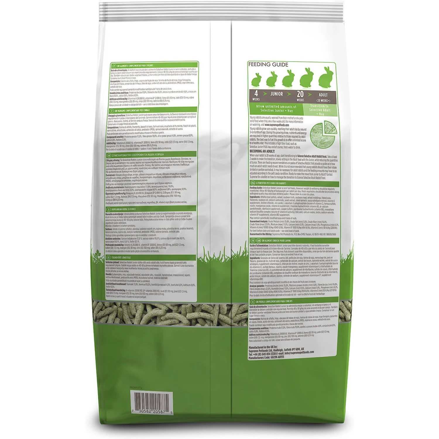 Science Selective Junior Rabbit Food, 4.4-lb Bag 2 Science Selective Junior Rabbit Food, 4.4-lb Bag - Image 2