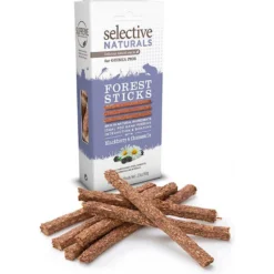 Science Selective Naturals Forest Sticks Guniea Pig Treats, 2.1-oz Bag, Case Of 4