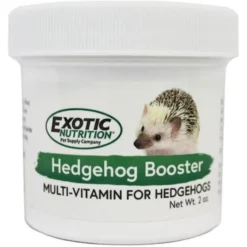 Exotic Nutrition Multi-Vitamin Booster Hedgehog Supplement, 2-oz Jar