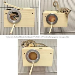 Exotic Nutrition Small Animal Nest Box 8 Exotic Nutrition Small Animal Nest Box -MiniMates Shop 219875 PT2. AC SS1800 V1647462442