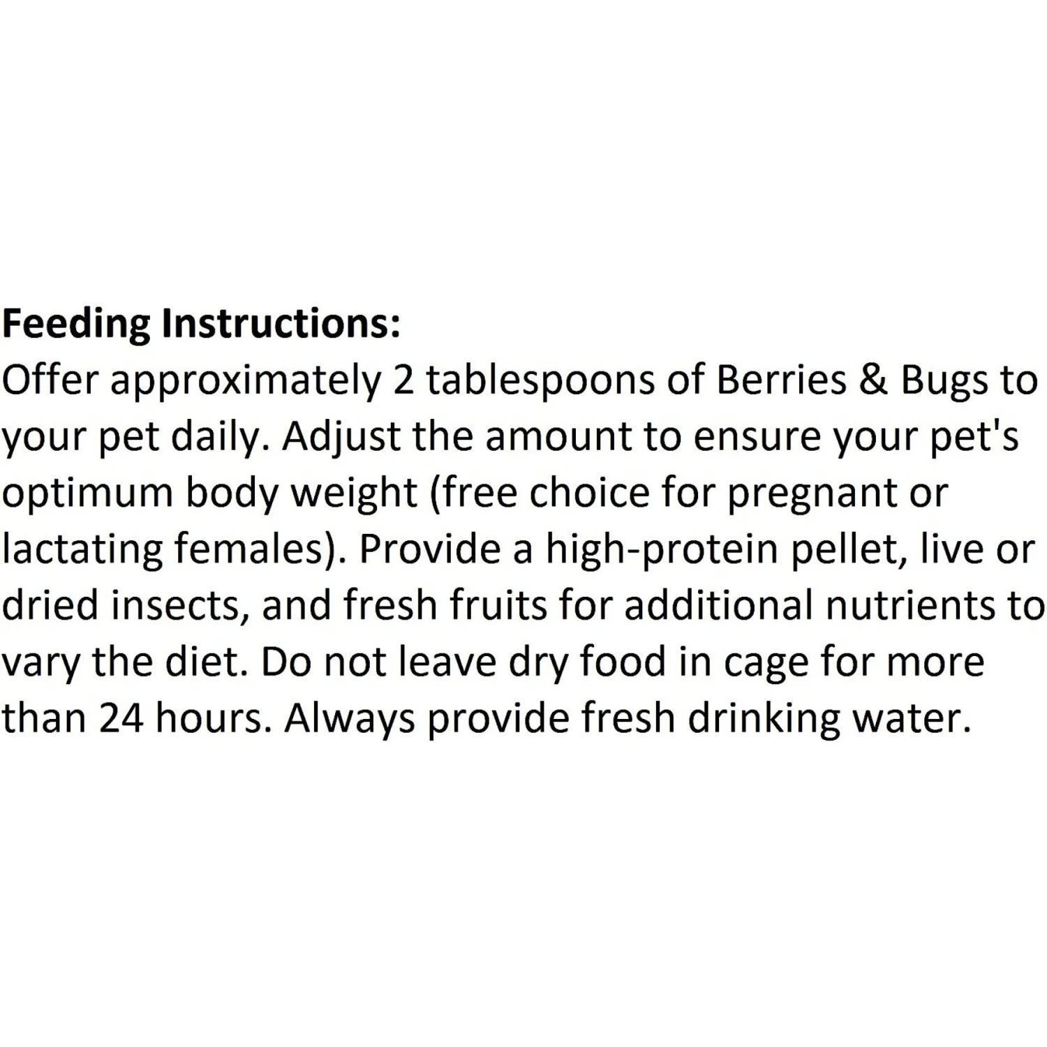 Exotic Nutrition Berries & Bugs Sugar Glider & Hedgehog Food, 1.5-lb Bag 6 Exotic Nutrition Berries & Bugs Sugar Glider & Hedgehog Food, 1.5-lb Bag - Image 6