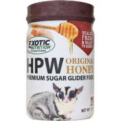 Exotic Nutrition HPW Original Honey Sugar Glider Food, 12-oz Jar