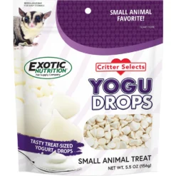 Exotic Nutrition Critter Selects Yogu Drops Small Animal Treats, 5.5-oz Bag