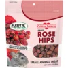 Exotic Nutrition Critter Selects Rose Hips Chinchilla Treats, 3-oz Bag