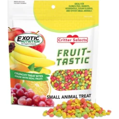 Exotic Nutrition Critter Selects Fruit-Tastic Small Animal Treats, 2-oz Bag -MiniMates Shop 220447 PT4. AC SS1800 V1666130096