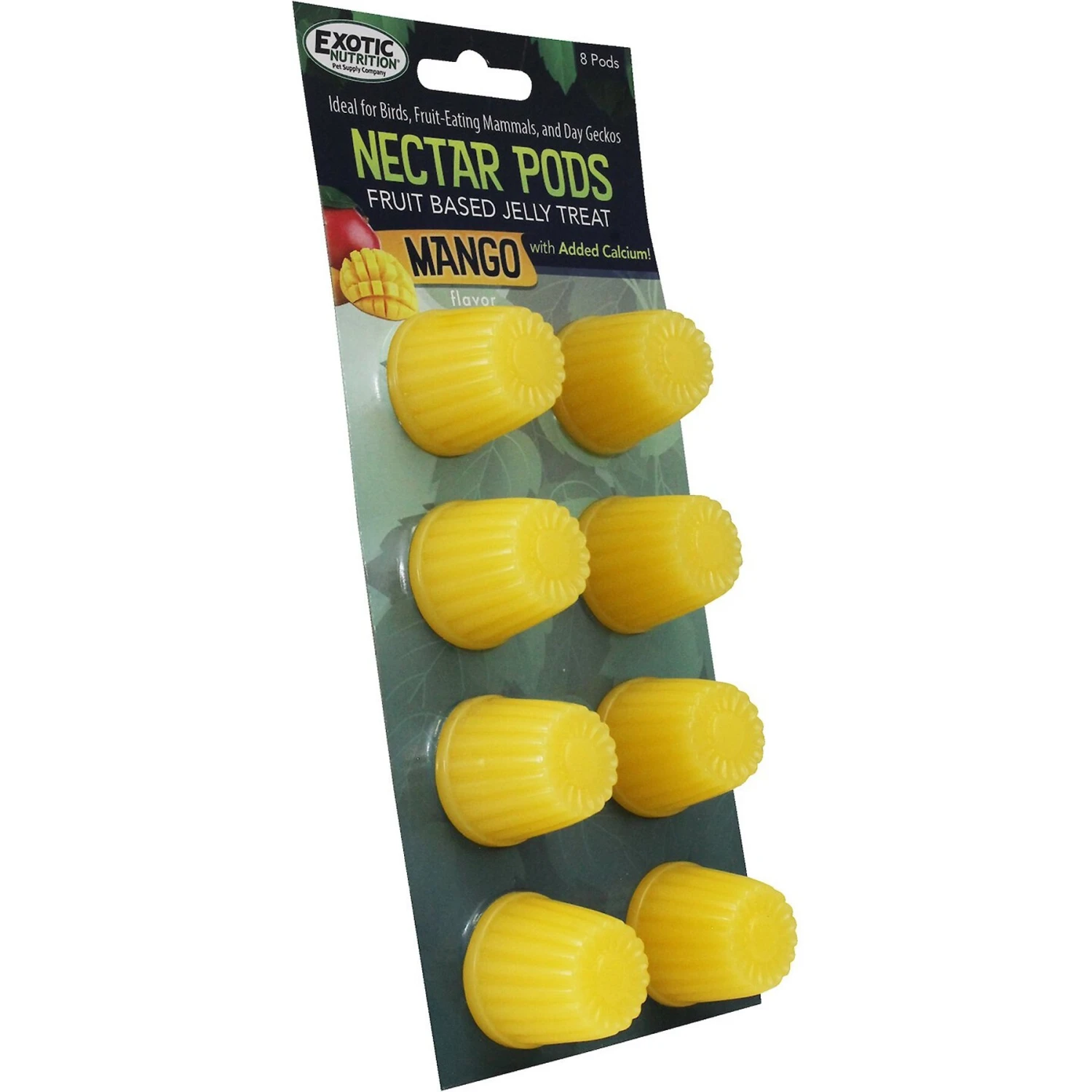 Exotic Nutrition Nectar Pods Mango Flavor Sugar Glider Treats, 8 Count 2 Exotic Nutrition Nectar Pods Mango Flavor Sugar Glider Treats, 8 Count - Image 2