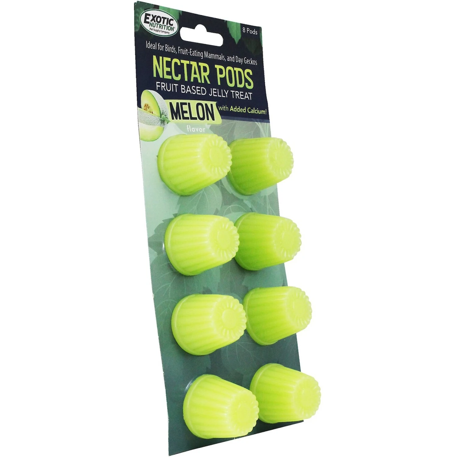 Exotic Nutrition Nectar Pods Melon Flavor Sugar Glider Treats, 8 Count 2 Exotic Nutrition Nectar Pods Melon Flavor Sugar Glider Treats, 8 Count - Image 2