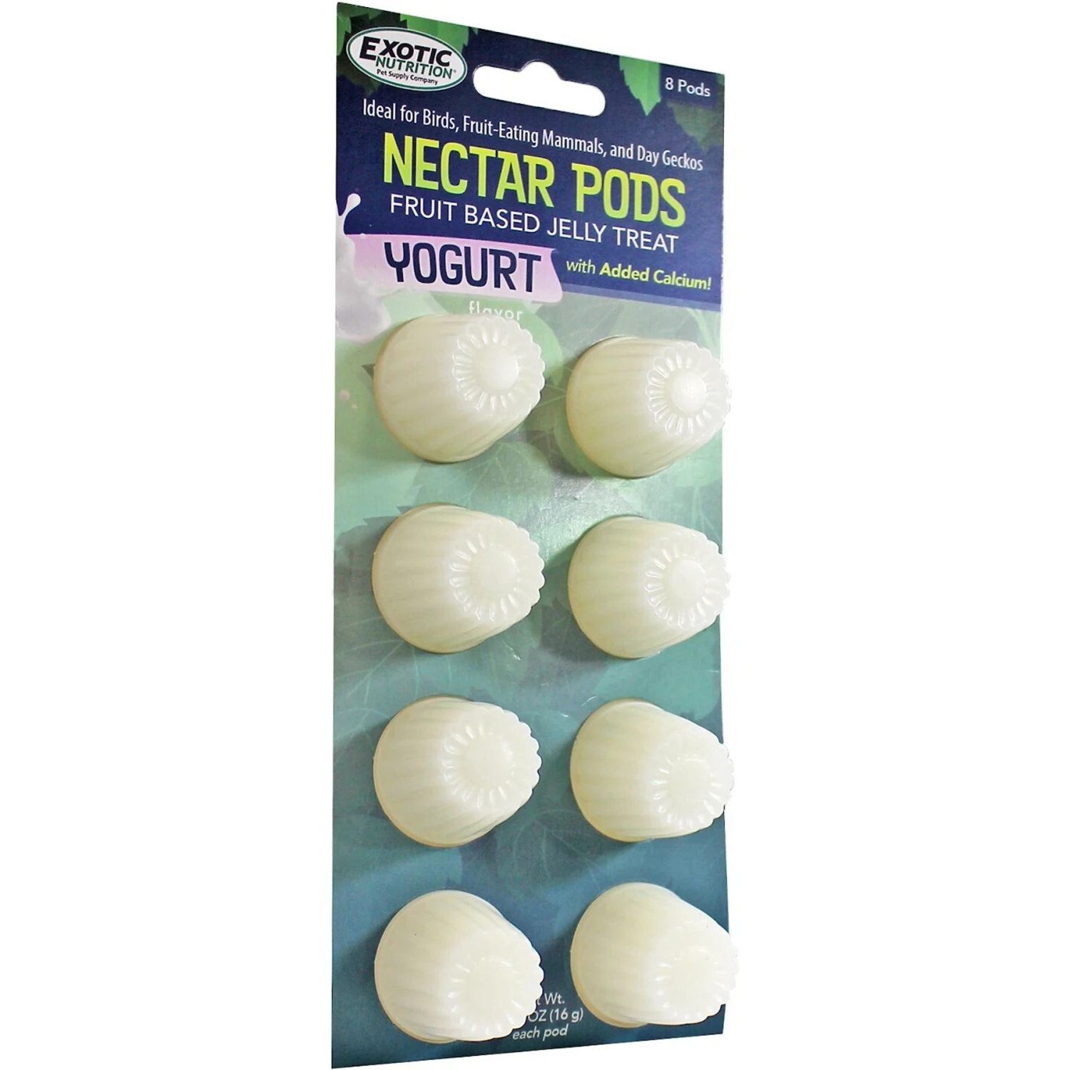 Exotic Nutrition Nectar Pods Yogurt Flavor Sugar Glider Treats, 8 Count 2 Exotic Nutrition Nectar Pods Yogurt Flavor Sugar Glider Treats, 8 Count - Image 2