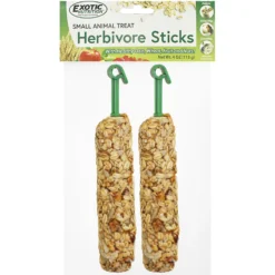 Exotic Nutrition Herbivore Sticks Small Animal Treats, 2 Count