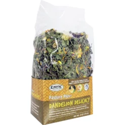 Exotic Nutrition Pasture Plus+ Dandelion Delicacy Rabbit Treats, 6-oz Box -MiniMates Shop 220469 PT2. AC SS1800 V1666129976